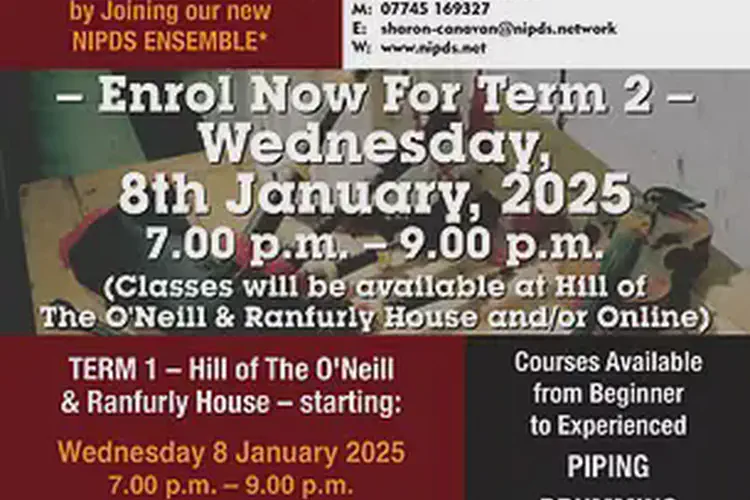 No. Ireland Piping & Drumming School - Laurelhill College Campus