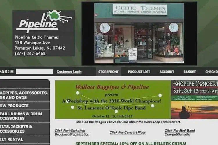 pipeline bagpipes