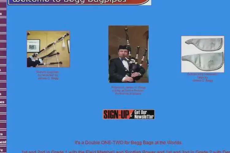 begg bagpipes