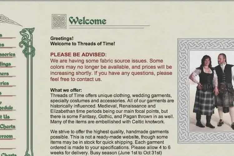 threads of time