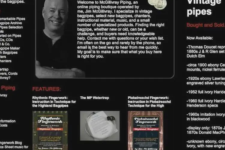 McGillivray piping partnerships