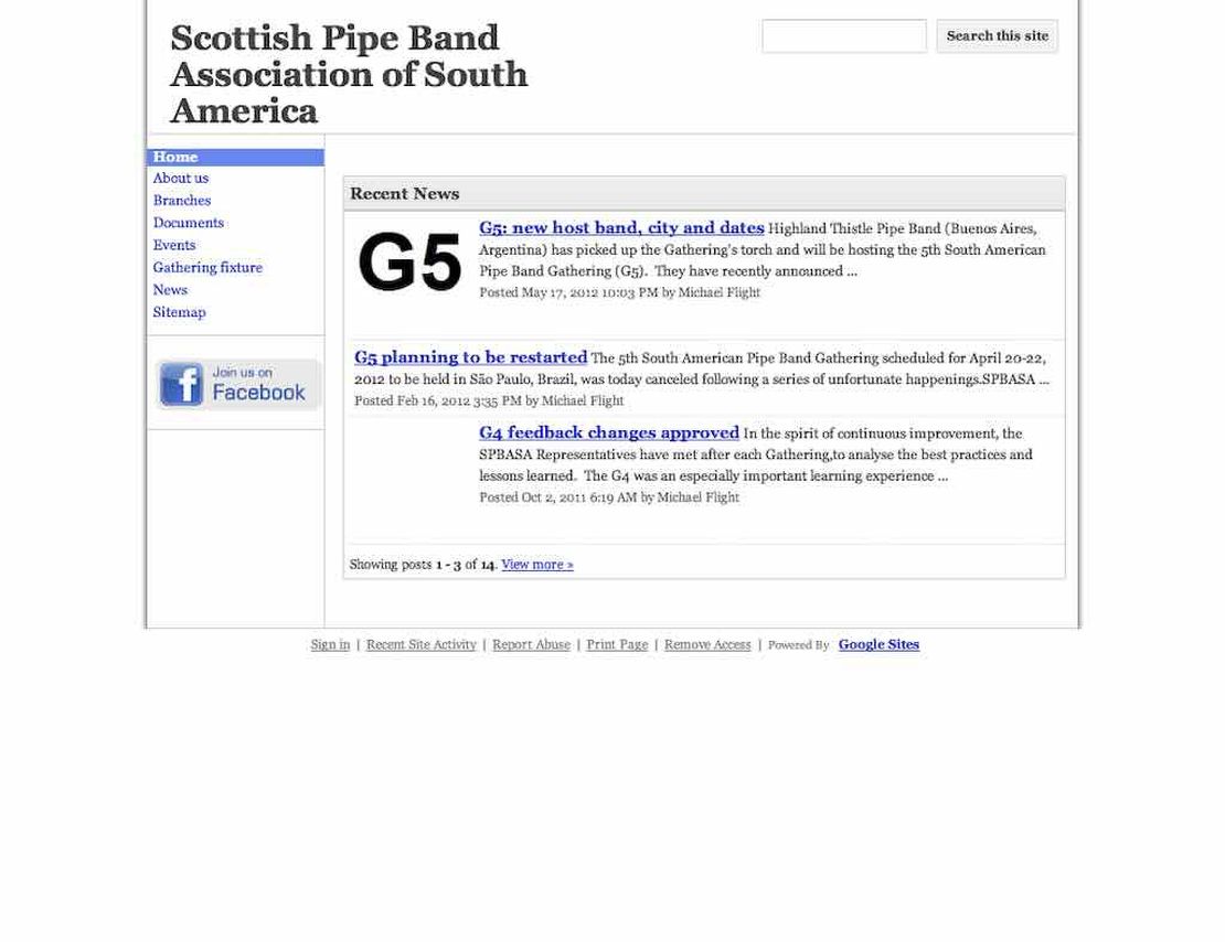 scottish pipe band association of south america