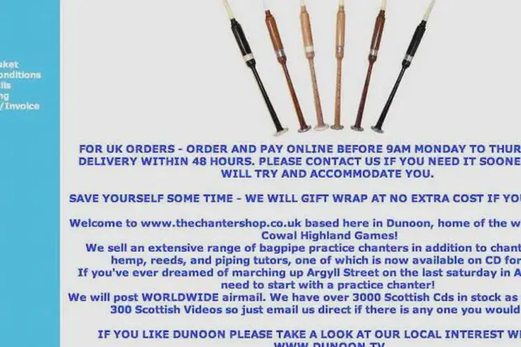 the chanter shop