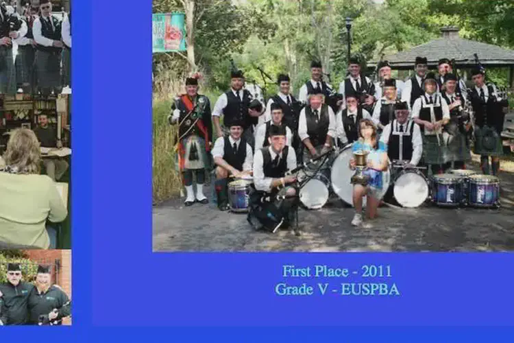 ceol neamh pipe band