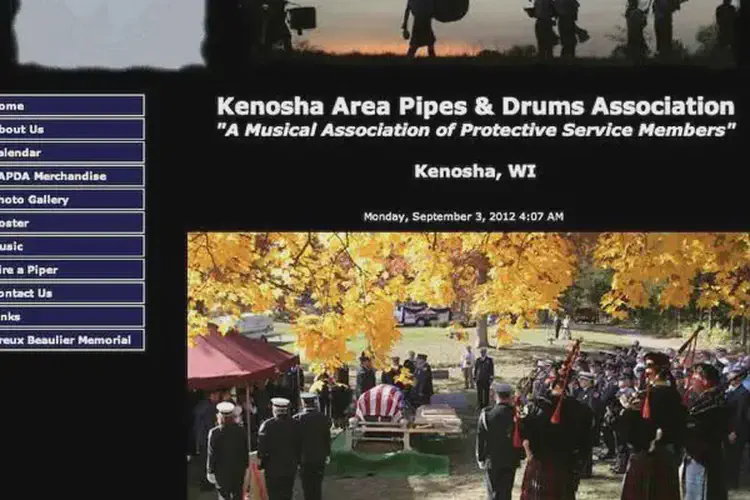 kenosha area pipes and drums association