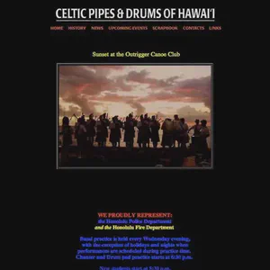 celtic pipes and drums of hawaii