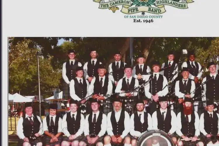 cameron highlanders pipe band