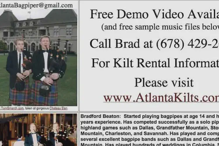 atlanta pipe band