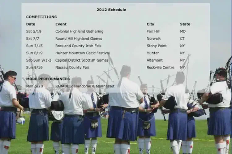 inis fada pipe band