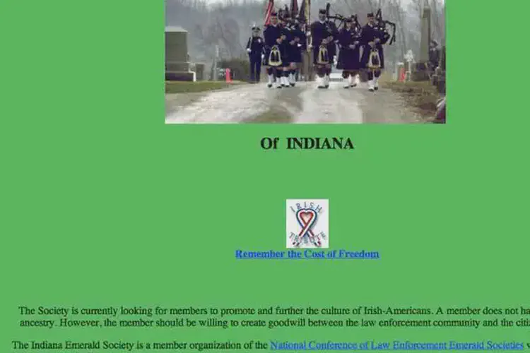 indiana emerald society police pipe band