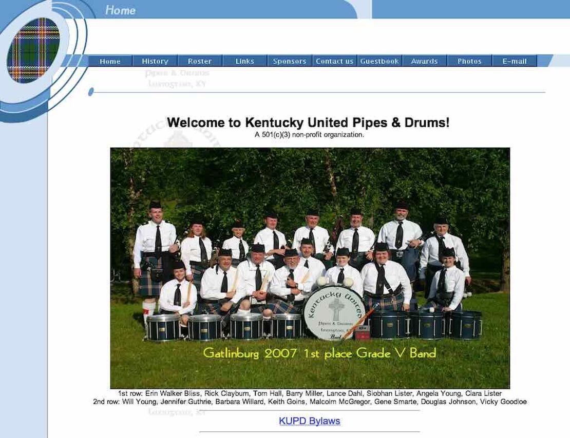 kentucky united pipes and drums