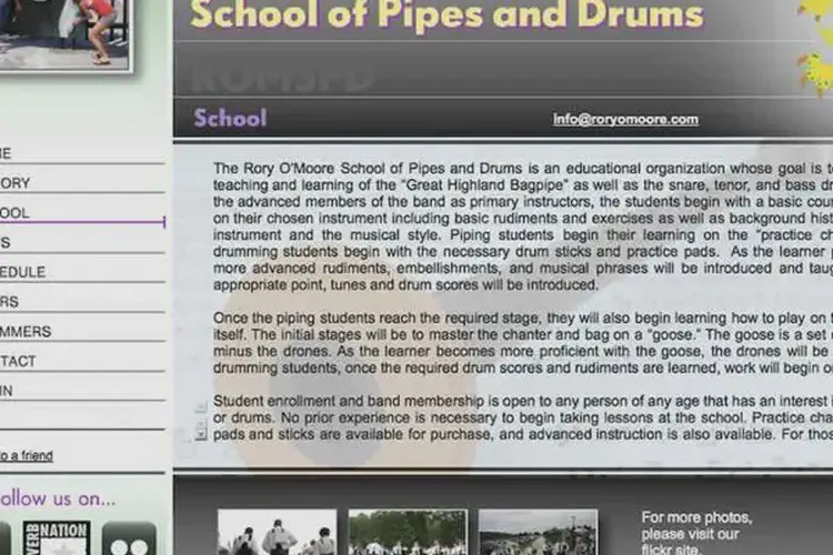 rory o' moore pipes and drums