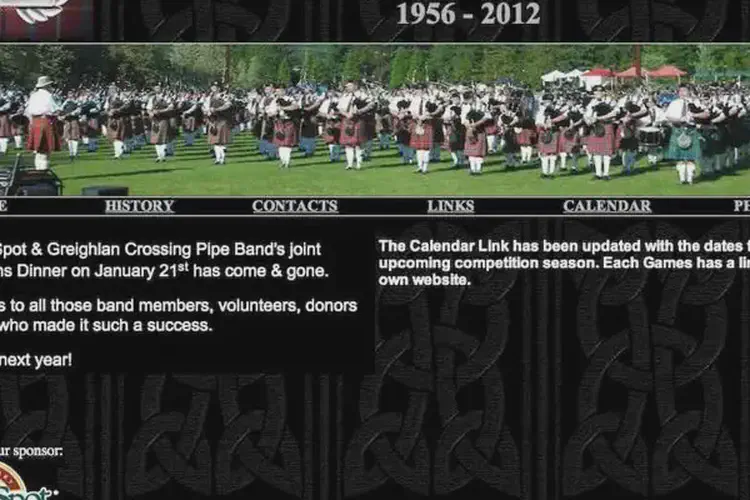 white spot youth pipe band