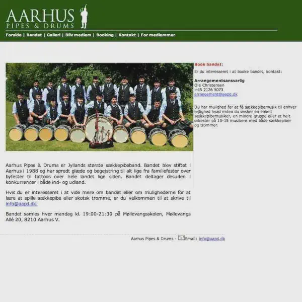 aarhus pipes and drums