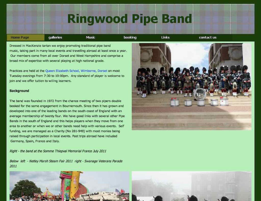 ringwood pipe band