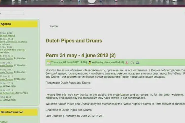 dutch pipes and drums