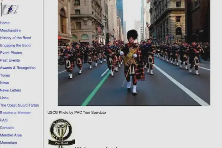 U.S Coast Guard Pipe band
