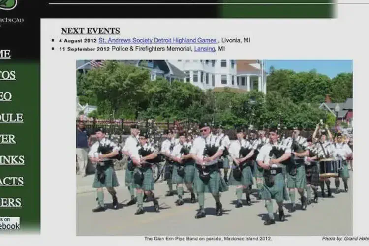 glen erin pipe band