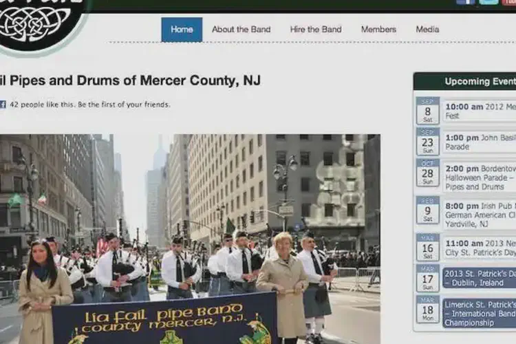 lia fail pipes and drums of mercer county, nj