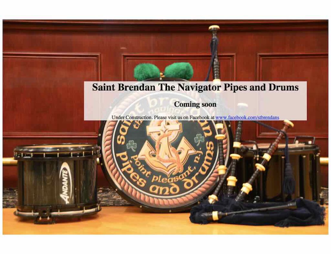 st. brendan the navigator pipes and drums