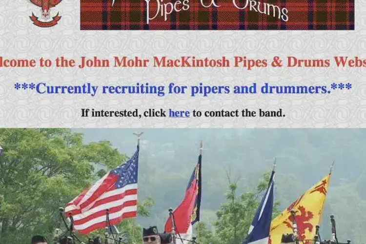 john mohr mackintosh pipes and drums