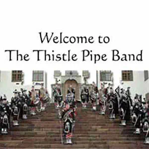 the thistle pipe band