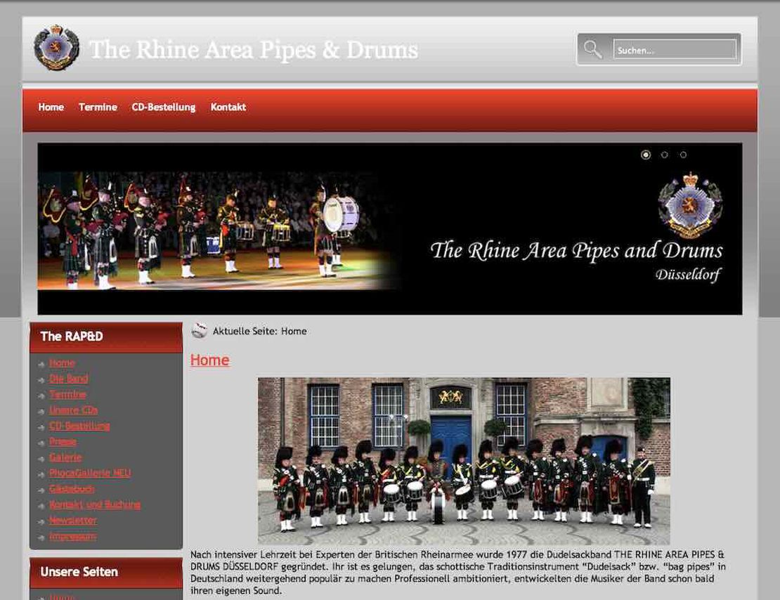 rhine area pipes and drums - duesseldorf