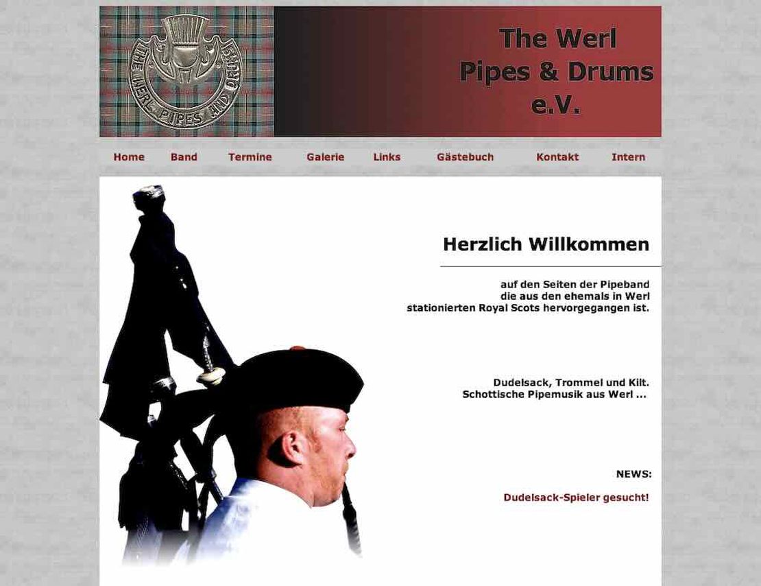 the werl pipes and drums