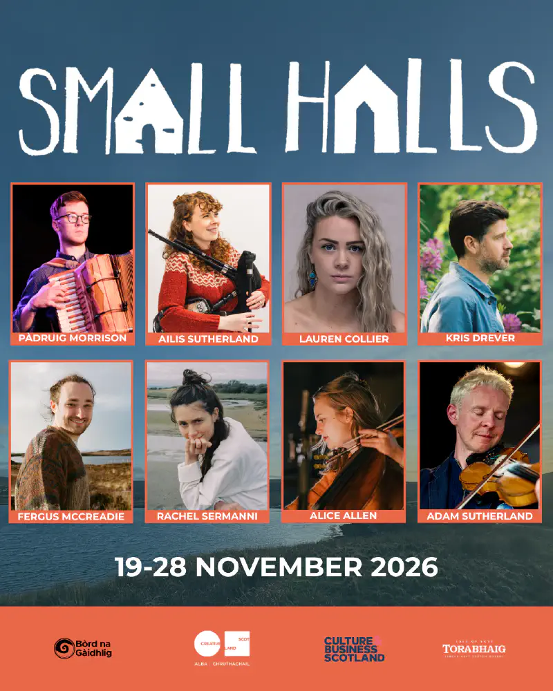 SEALL Small Halls lineup poster with eight musicians and November 19–28, 2026 dates