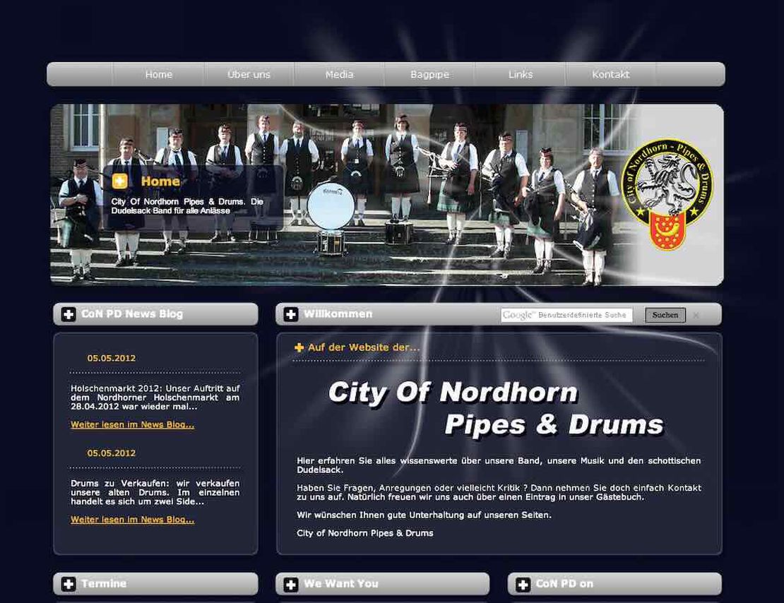 city of nordhorn pipes and drums