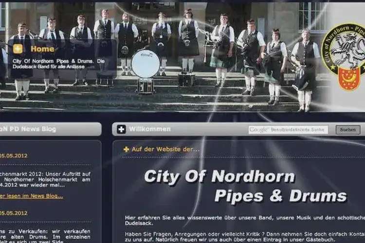 city of nordhorn pipes and drums