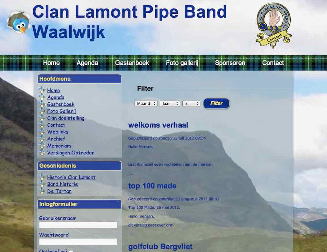 clan lamont pipe band