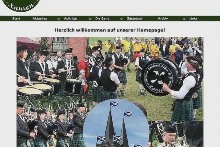 german lowland pipes and drums