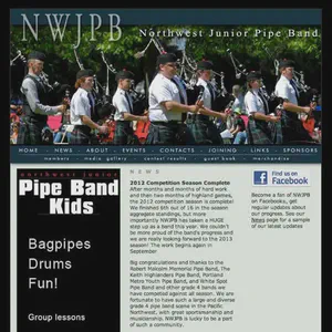 northwest junior pipe band