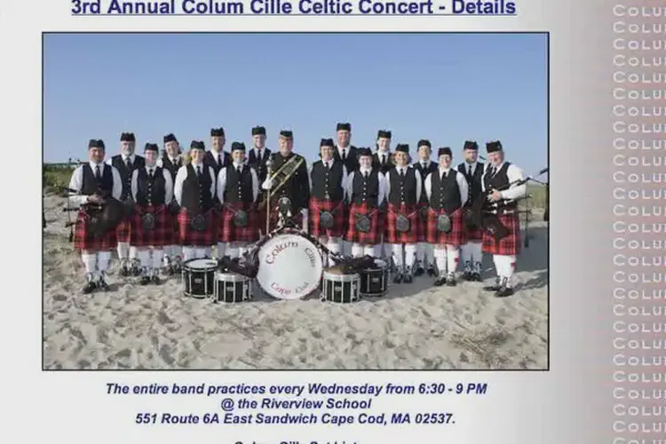 colum cille pipes and drums