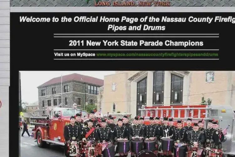 nassau county firefighters pipes and drums