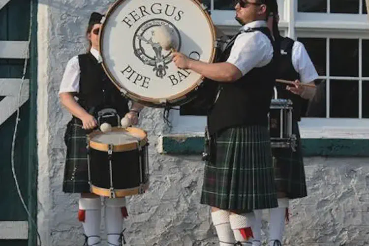 fergus pipe band