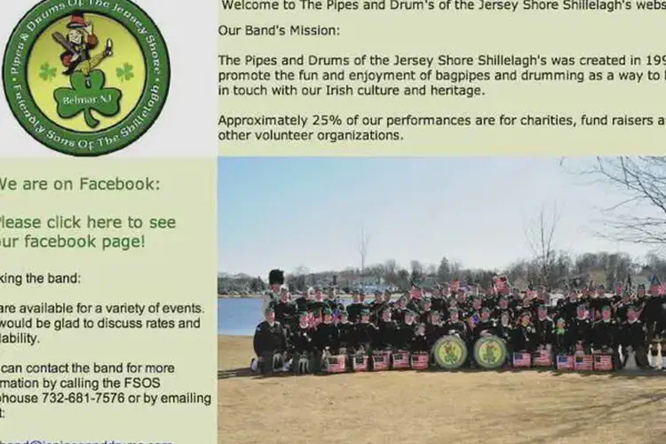 pipes and drums of the jersey shore shillelaghs