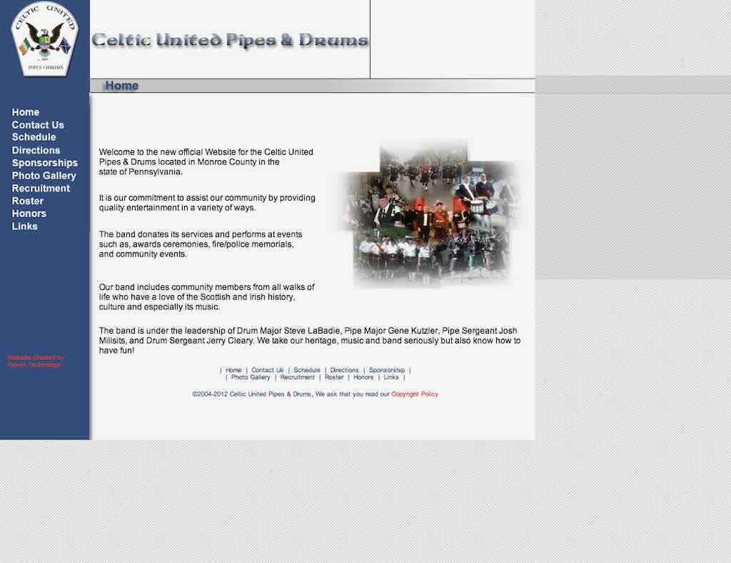 celtic united pipes and drums