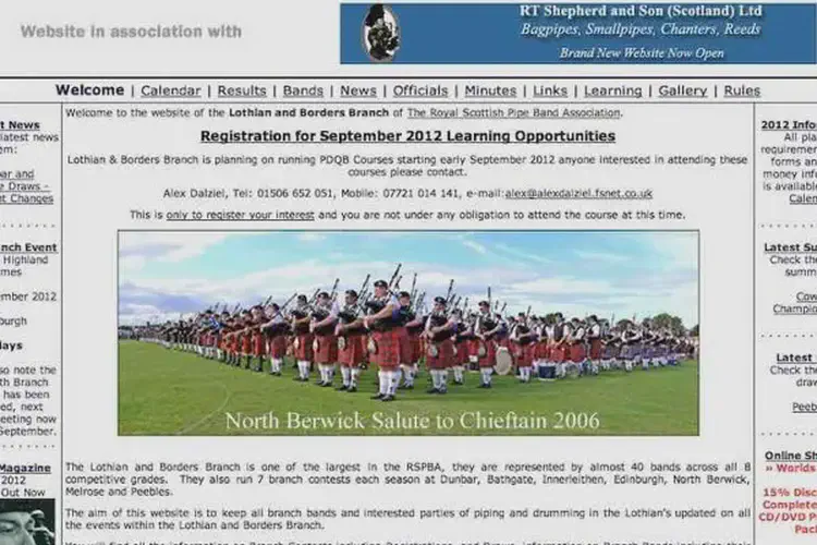 RSPBA - lothian and borders branch