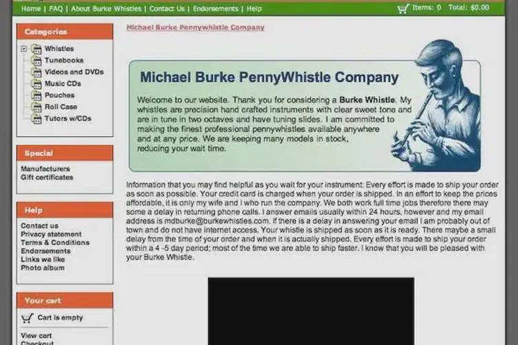 michael burke pennywhistle company