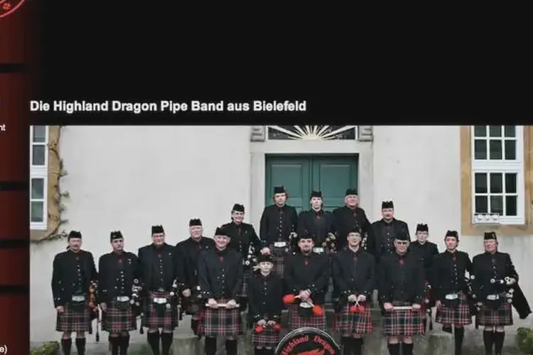 highland dragon pipeband