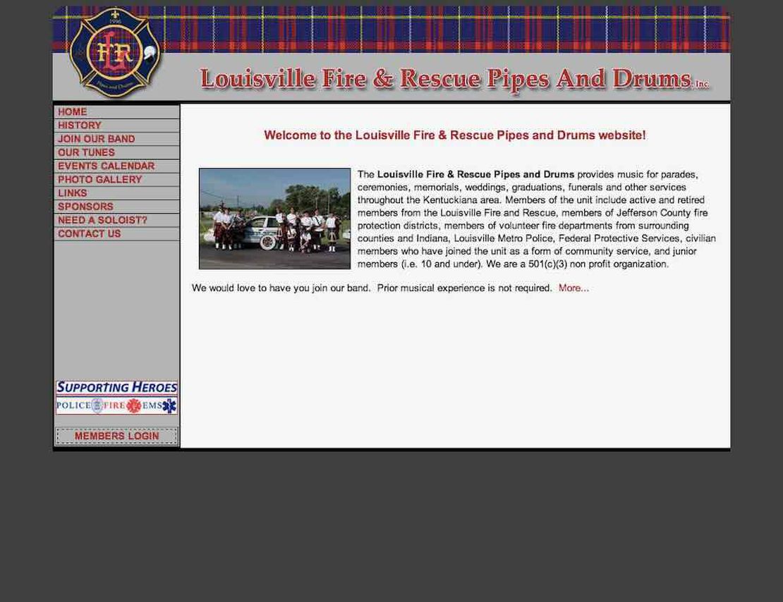 louisville fire and rescue pipes & drums