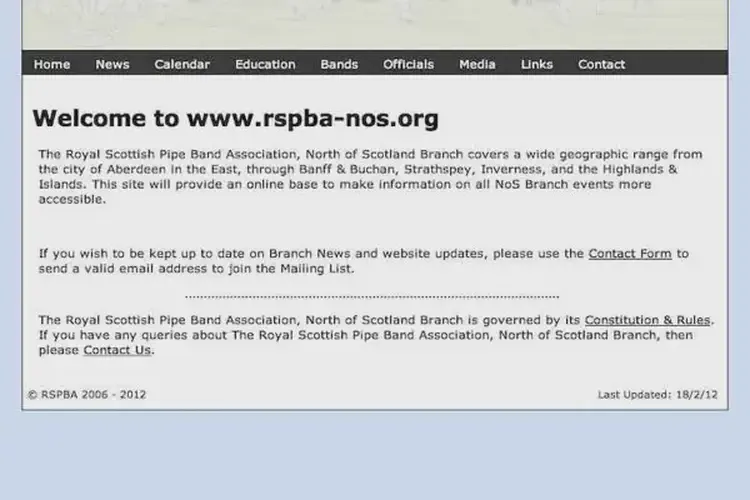 RSPBA - north of scotland branch