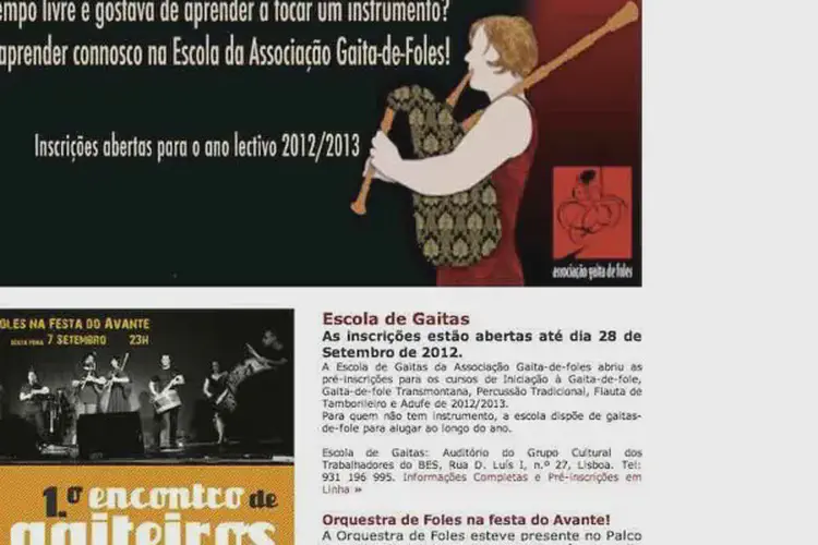 associação gaita-de-foles