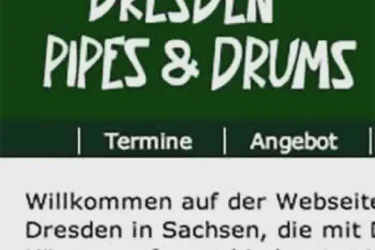 dresden pipes and drums
