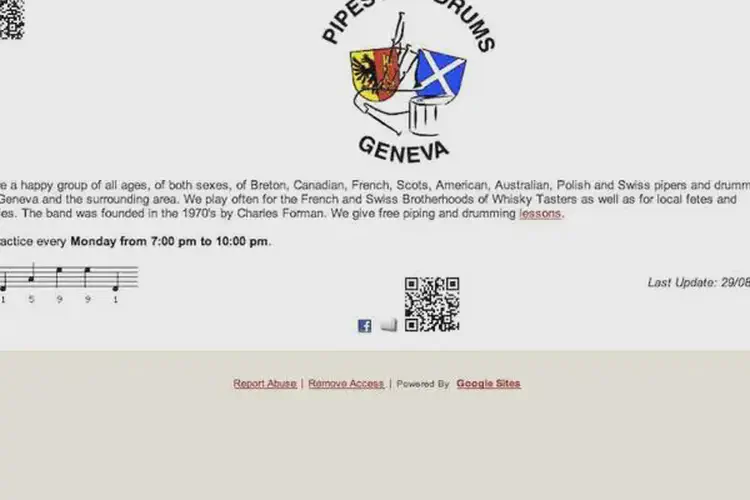 pipes and drums of geneva