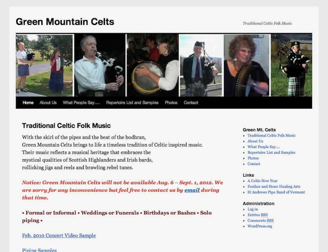 green mountain celts