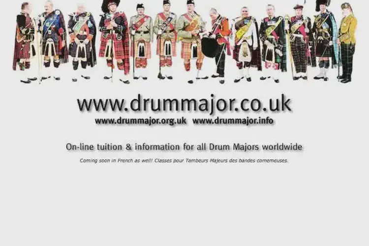 european drum major