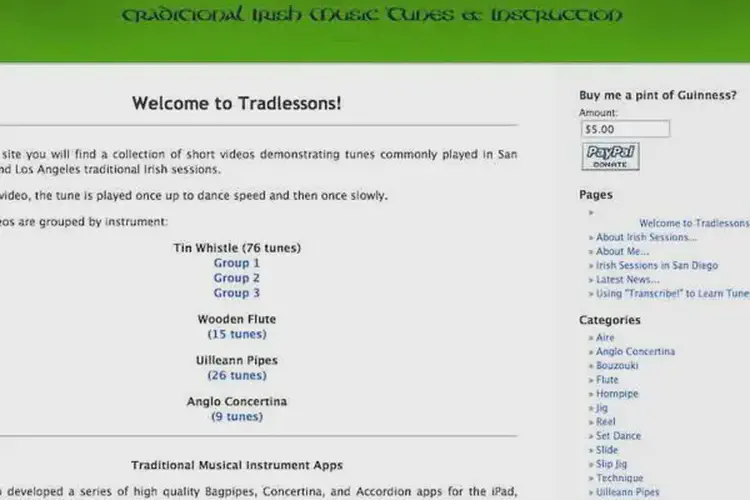 trad lessons